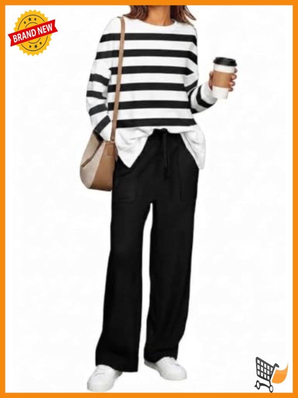 Women's 2 Piece Lounge Set Long Sleeve Sweatsuit Jogger Tracksuit
